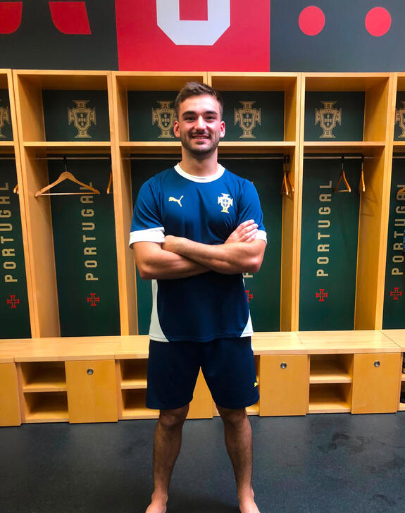 Estagio na seleção A para o mundial de futebol
